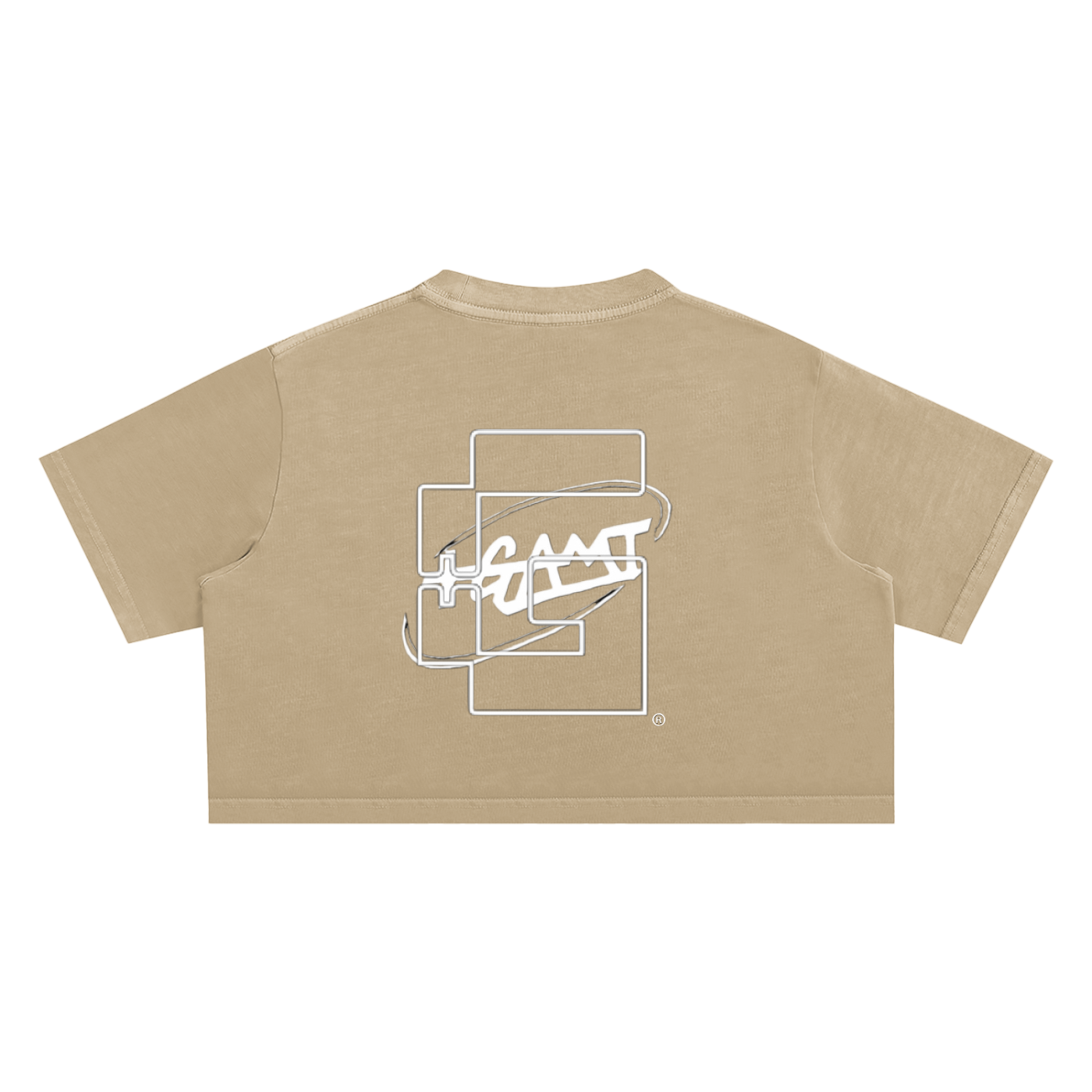 Snow Washed Crop Top