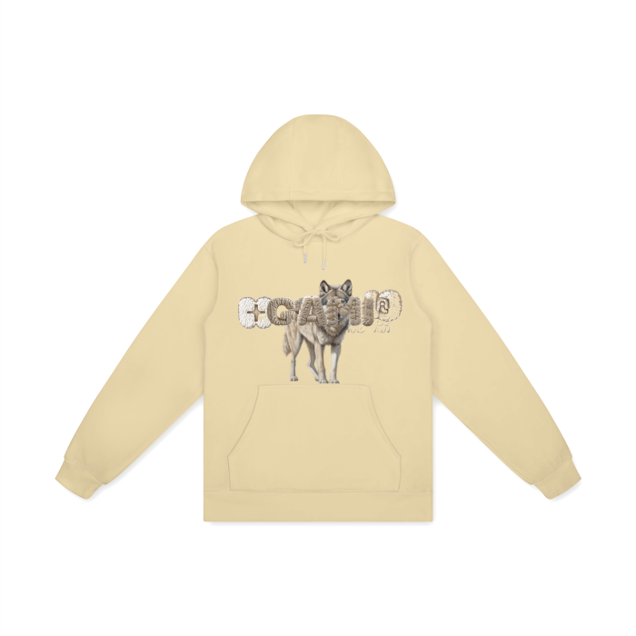 "Wolf on Mall Sheep" Hoodie