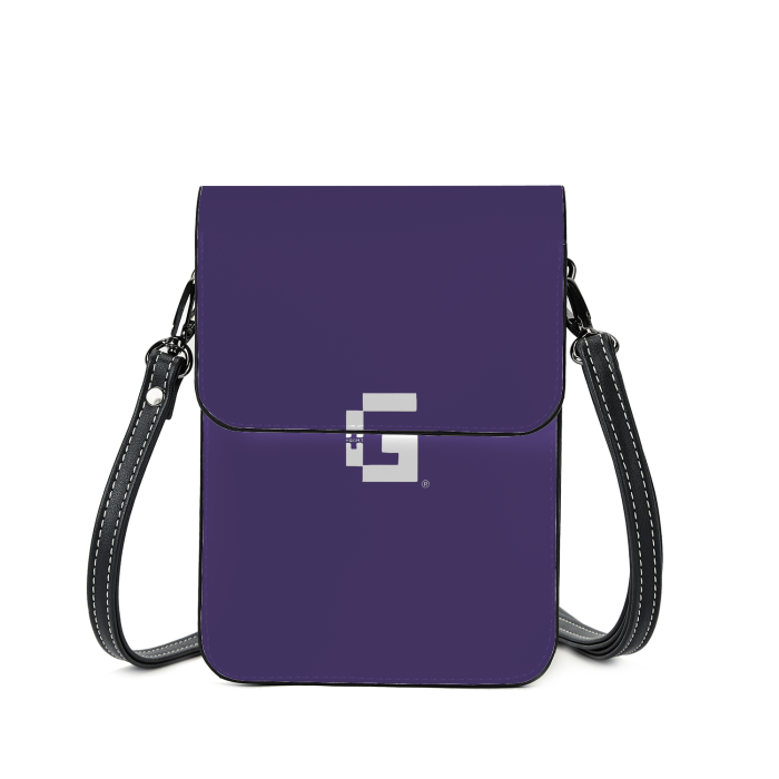 unisex bag for cellphone, purple