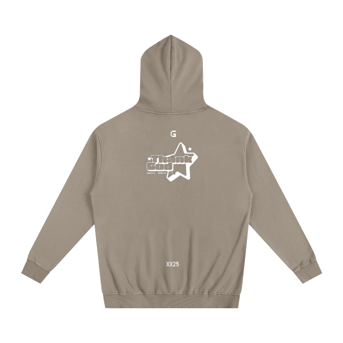 Triple logo Oversized Essential Hoodie