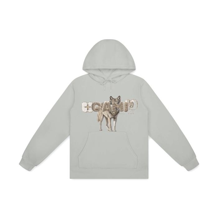 "Wolf on Mall Sheep" Hoodie