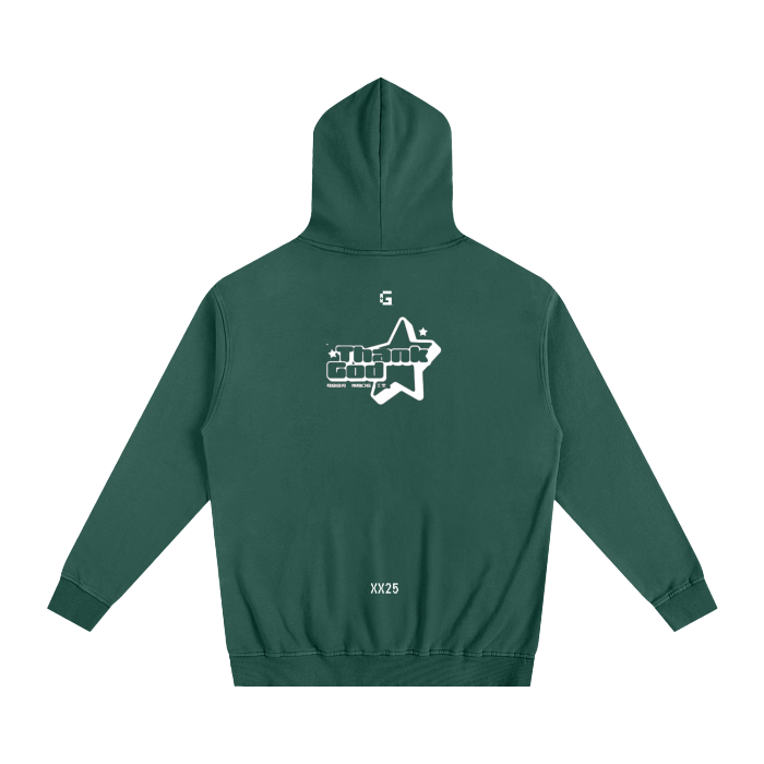 Triple logo Oversized Essential Hoodie