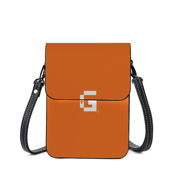 unisex bag for cellphone, orange