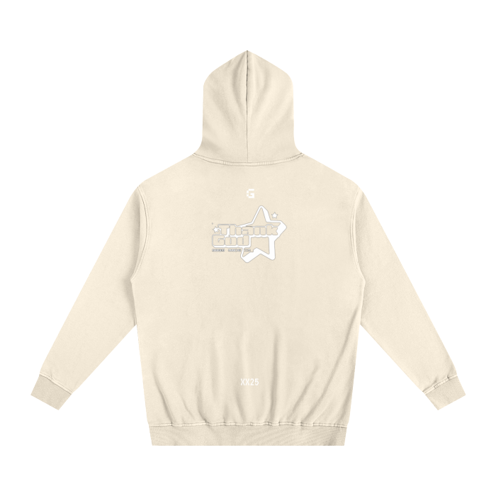 Triple logo Oversized Essential Hoodie