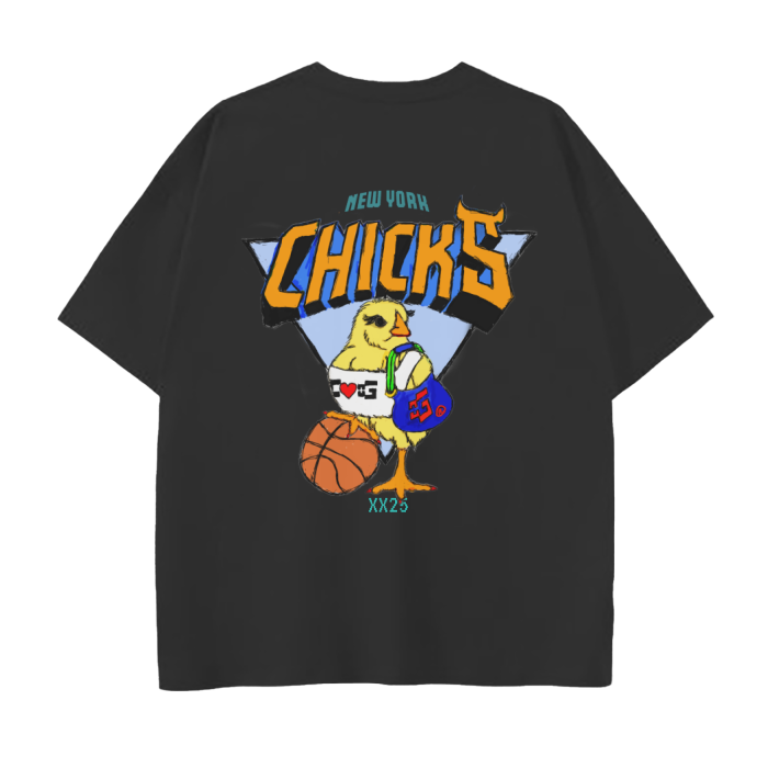 NY Chicks W/ Bag T-Shirt 250 GSM